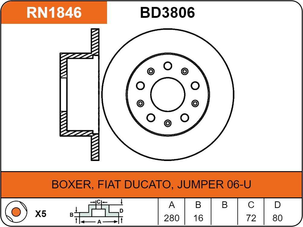 Producto NiBK RN1846