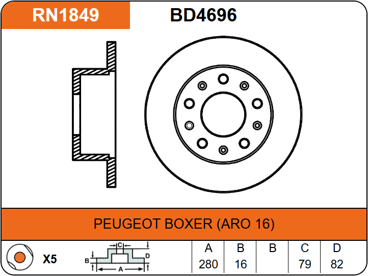 Producto NiBK RN1849