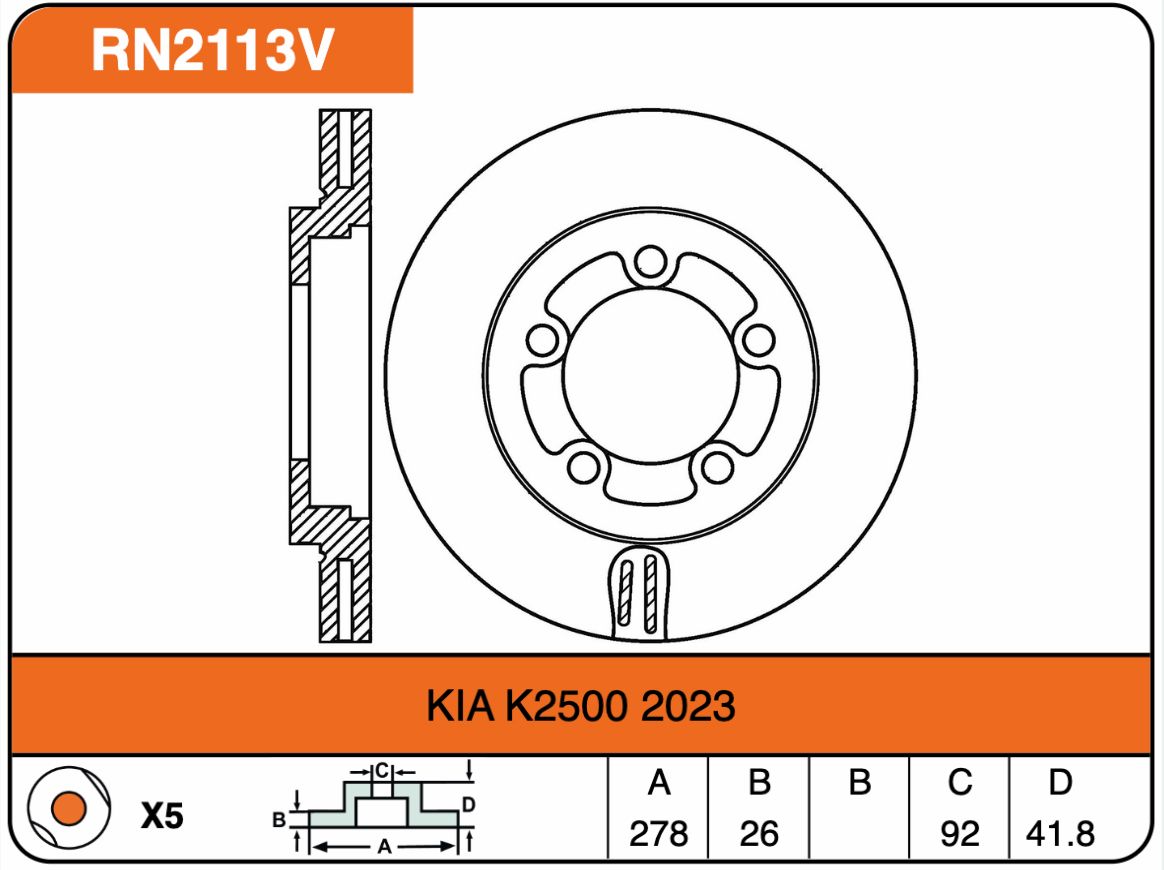 Producto NiBK RN2113V
