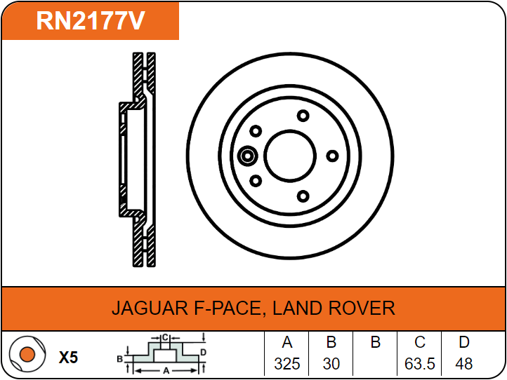 Producto NiBK RN2177V