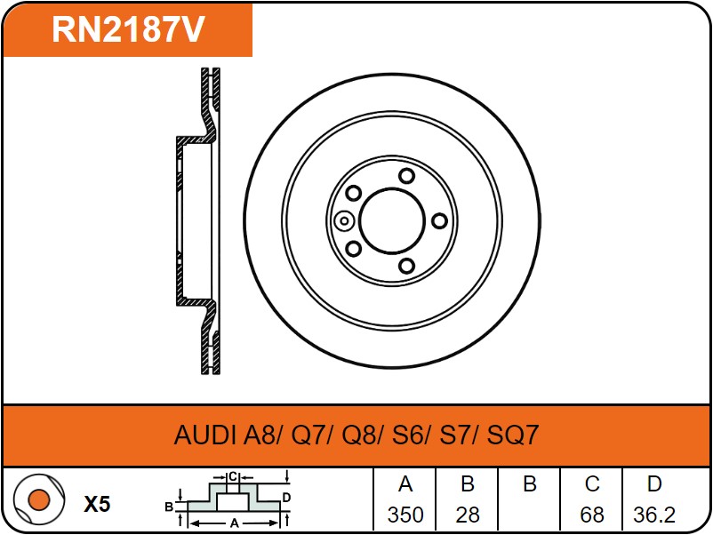 Producto NiBK RN2187V