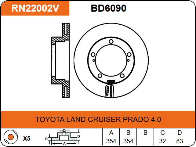 Producto NiBK RN22002V