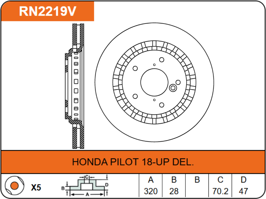 Producto NiBK RN2219V