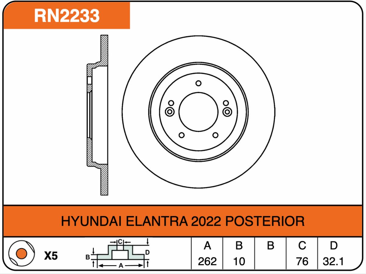 Producto NiBK RN2233