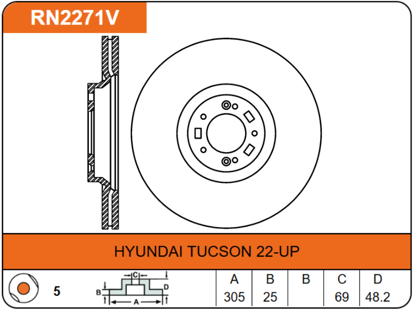 Producto NiBK RN2271V