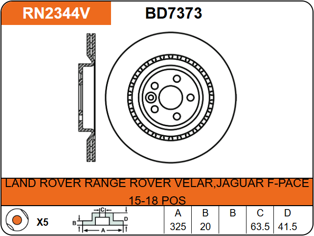 Producto NiBK RN2344V