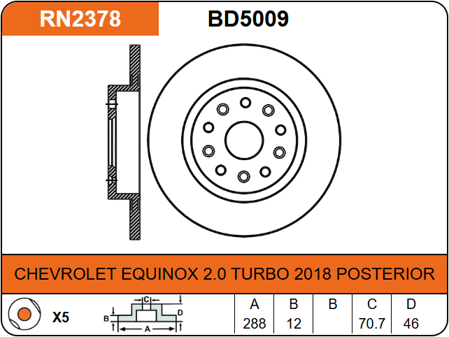 Producto NiBK RN2378