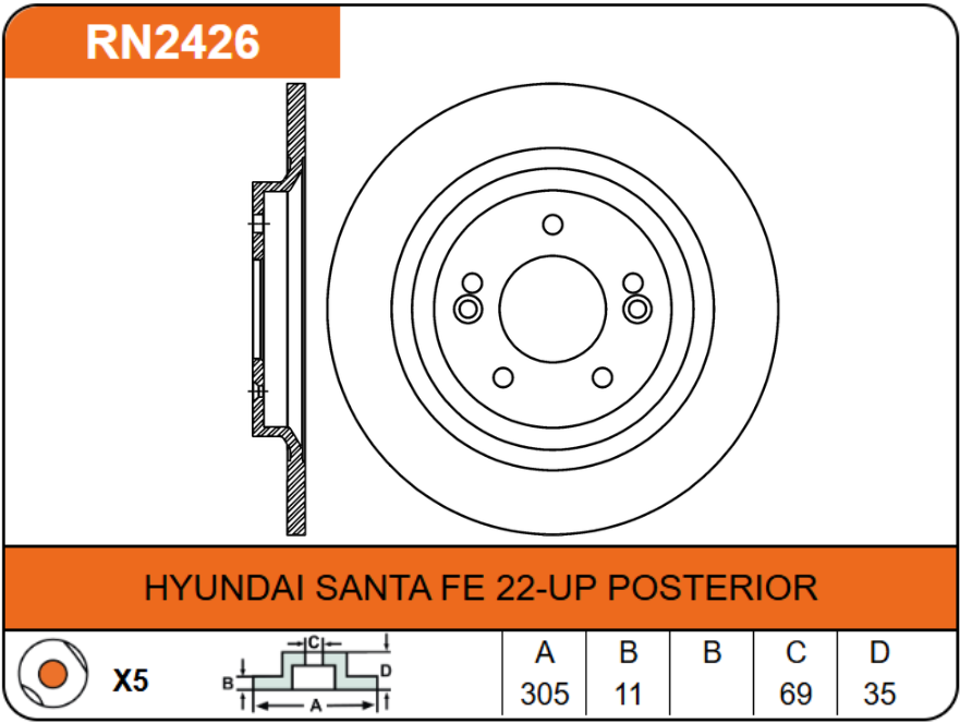 Producto NiBK RN2426