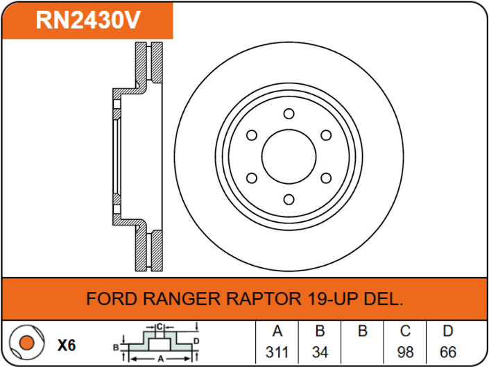 Producto NiBK RN2430V