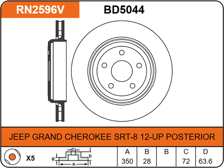Producto NiBK RN2596V