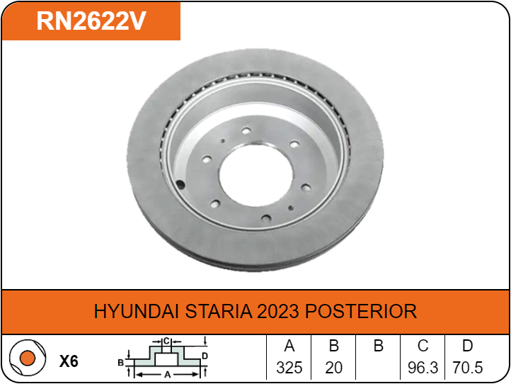 Producto NiBK RN2622V